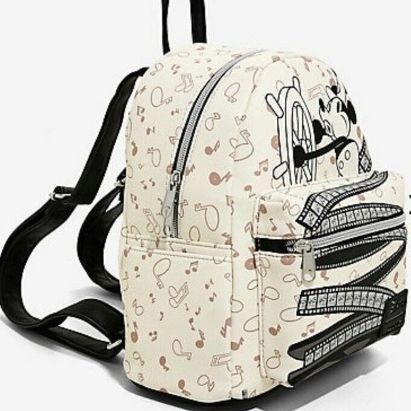 Disney Mickey Mouse Steamboat Willie Mini Backpack - Picture 2 of 3